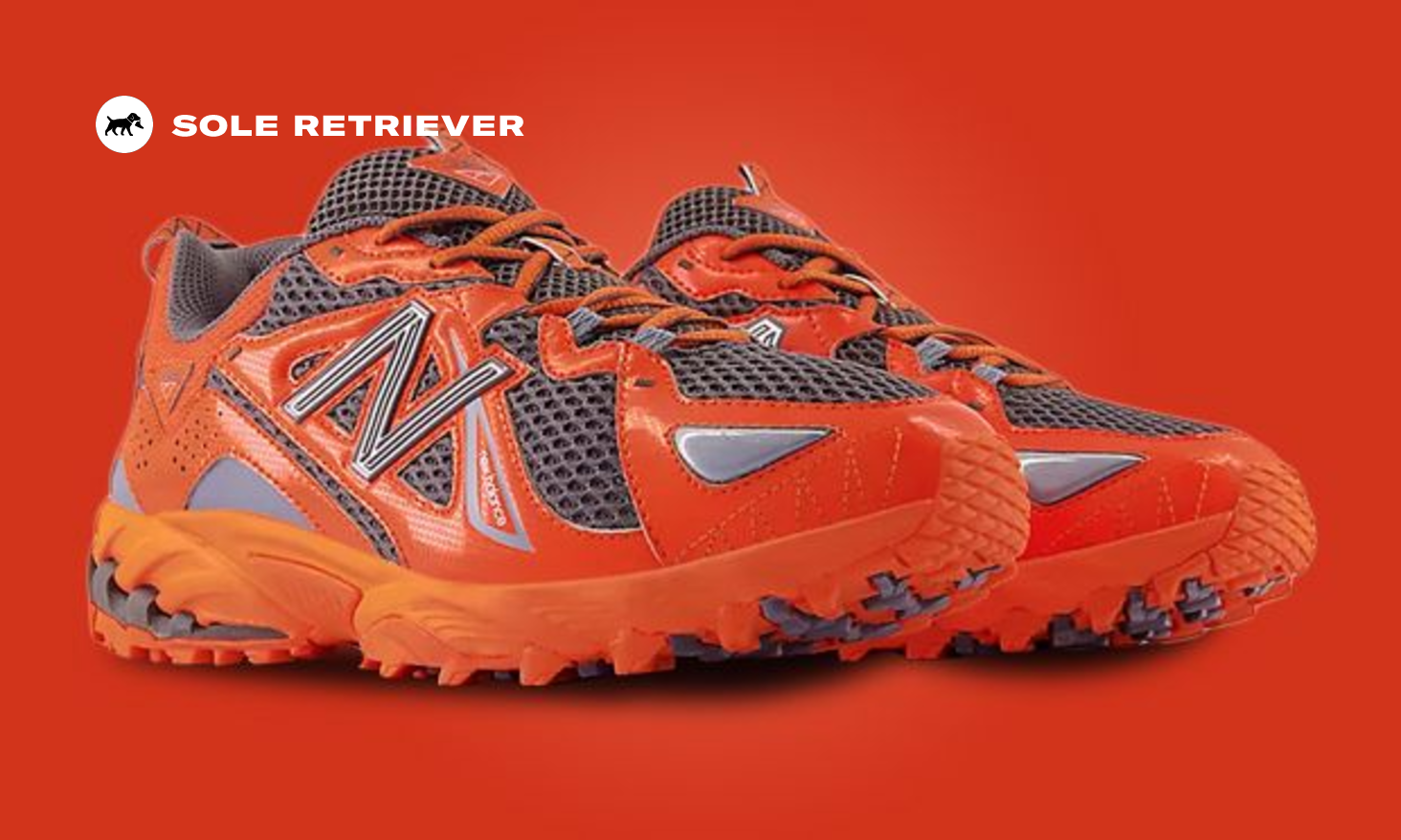 Glossy Orange Leather Takes Over The New Balance 610v1