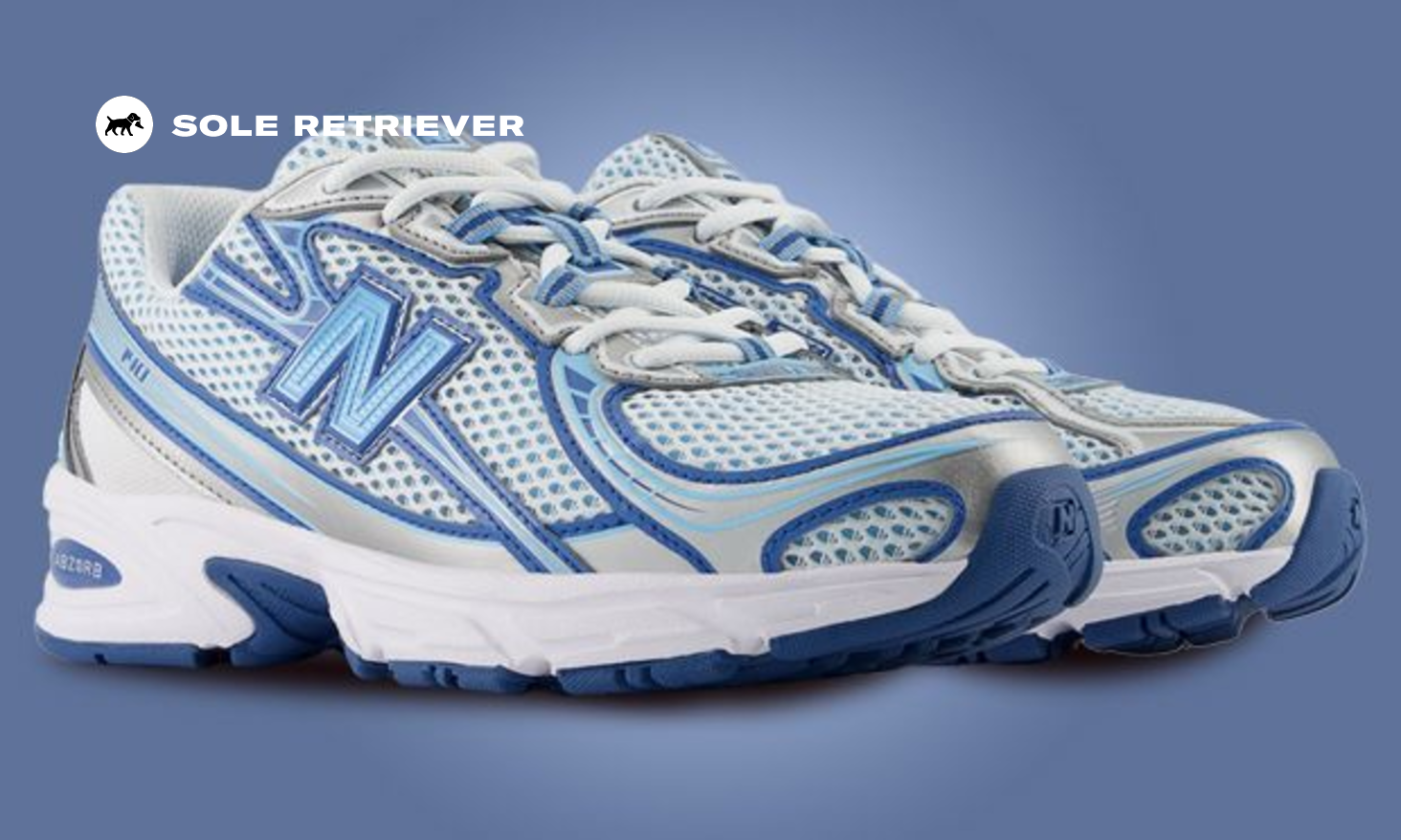 スニーカー New Balance Sneaker 740 Blue Agate White Sky Blue New Balance 740 - Blue Agate / White / Sky Blue – Kith