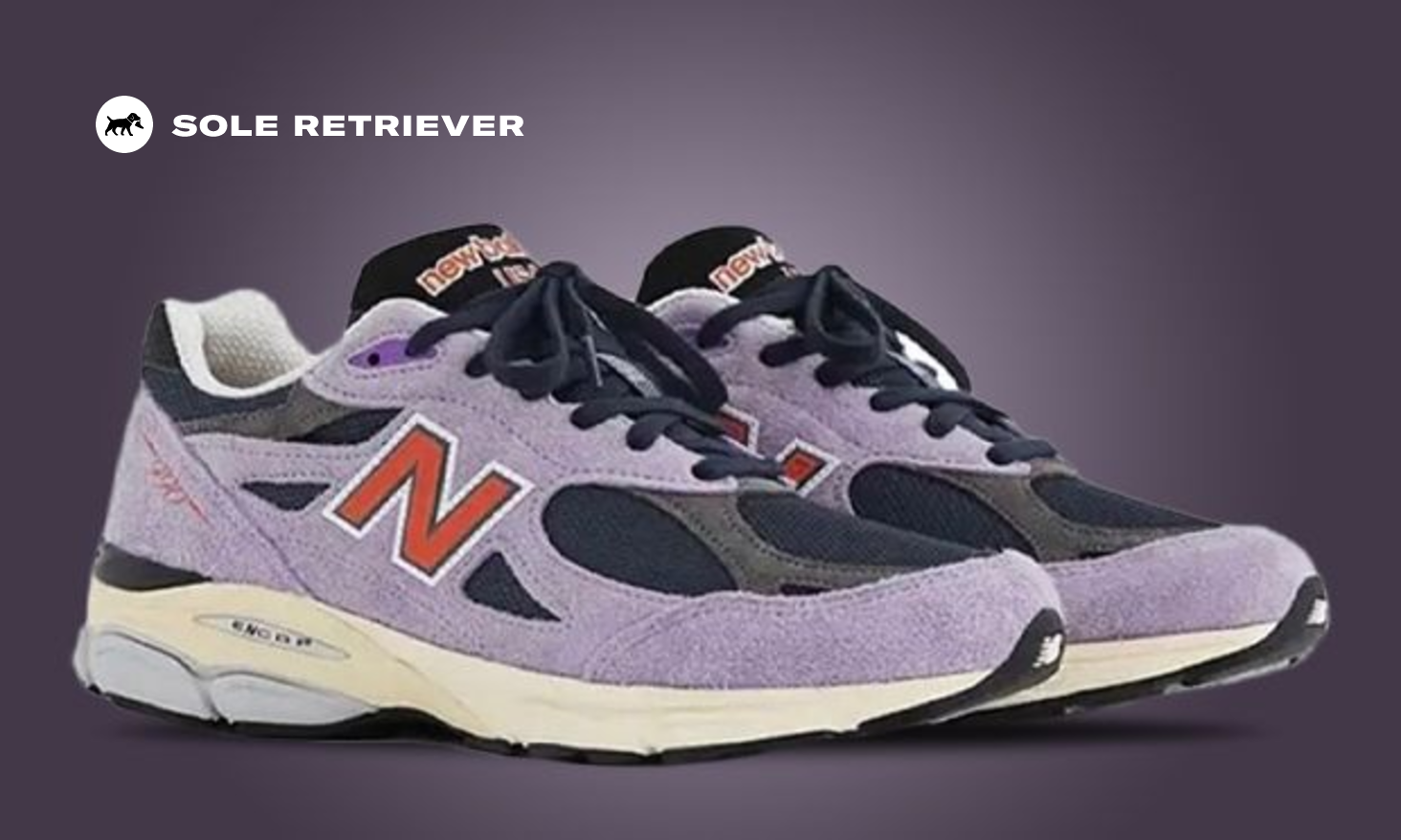 スニーカー New Balance 990v3 MiUSA Teddy Santis Raw Amethyst New Balance 990v3 MiUSA Teddy Santis Raw Amethyst Men's