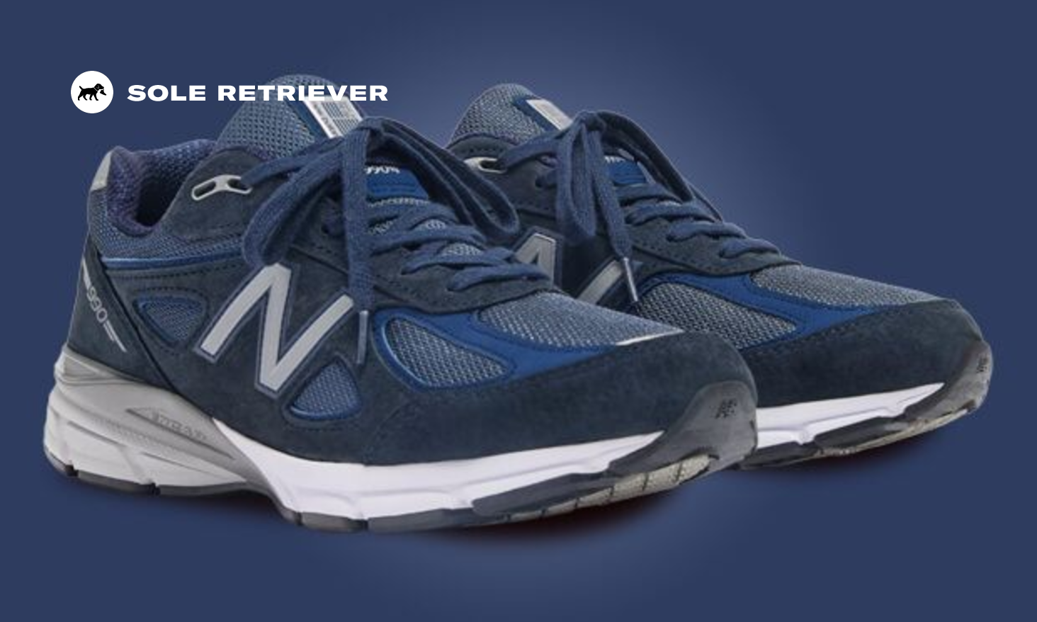 ニューバランス 990V4 MADE IN USA NAVY 26cm The New Balance 990v4 Made in USA Goes Timeless in Navy