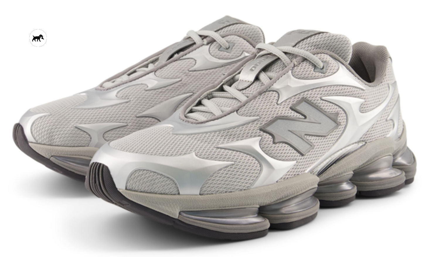 This New Balance ABZORB 2000 Liquid Metal is a Silver Throwback to