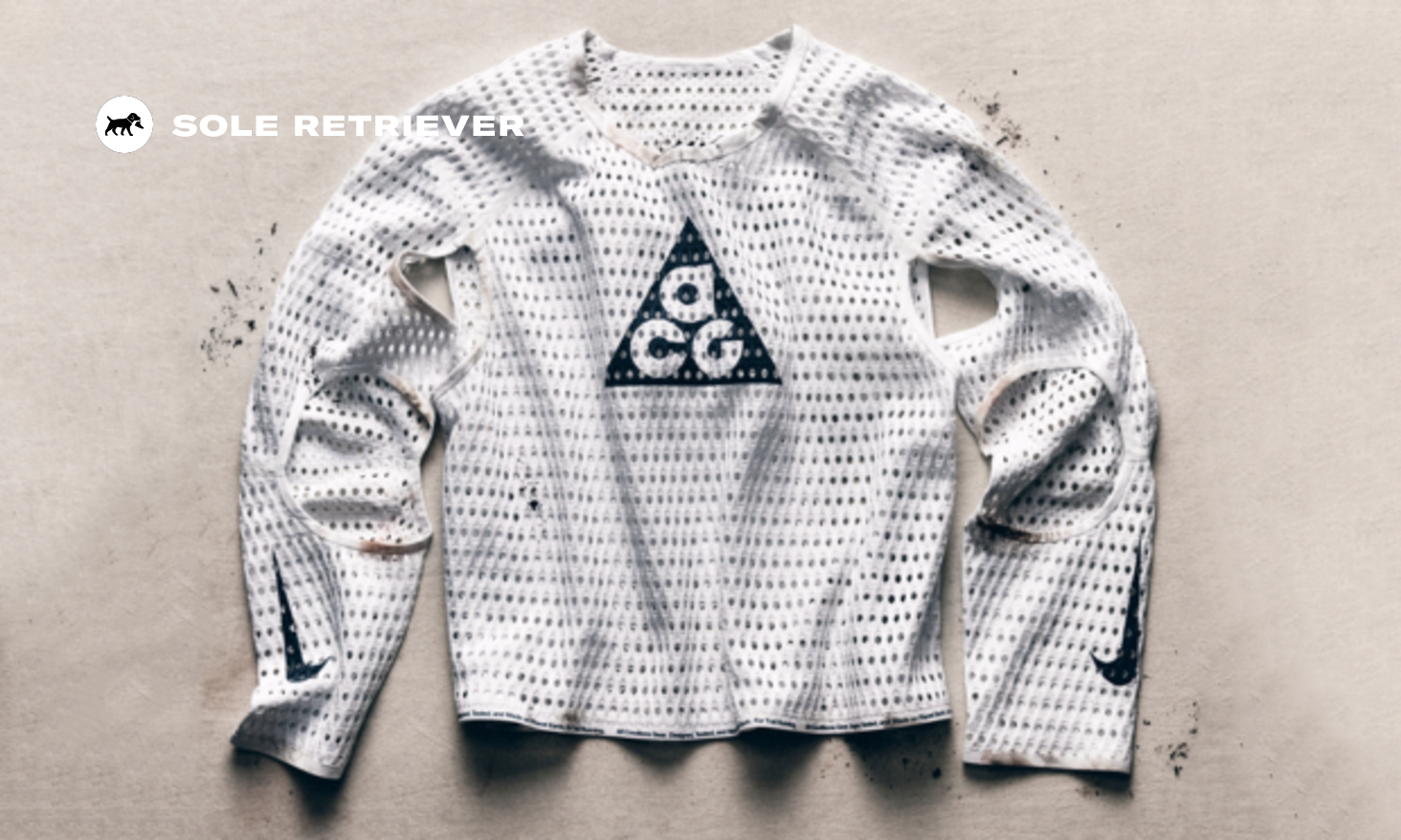 Nike ACG's Latest Running Shirt adds Radical Airflow with a Fully