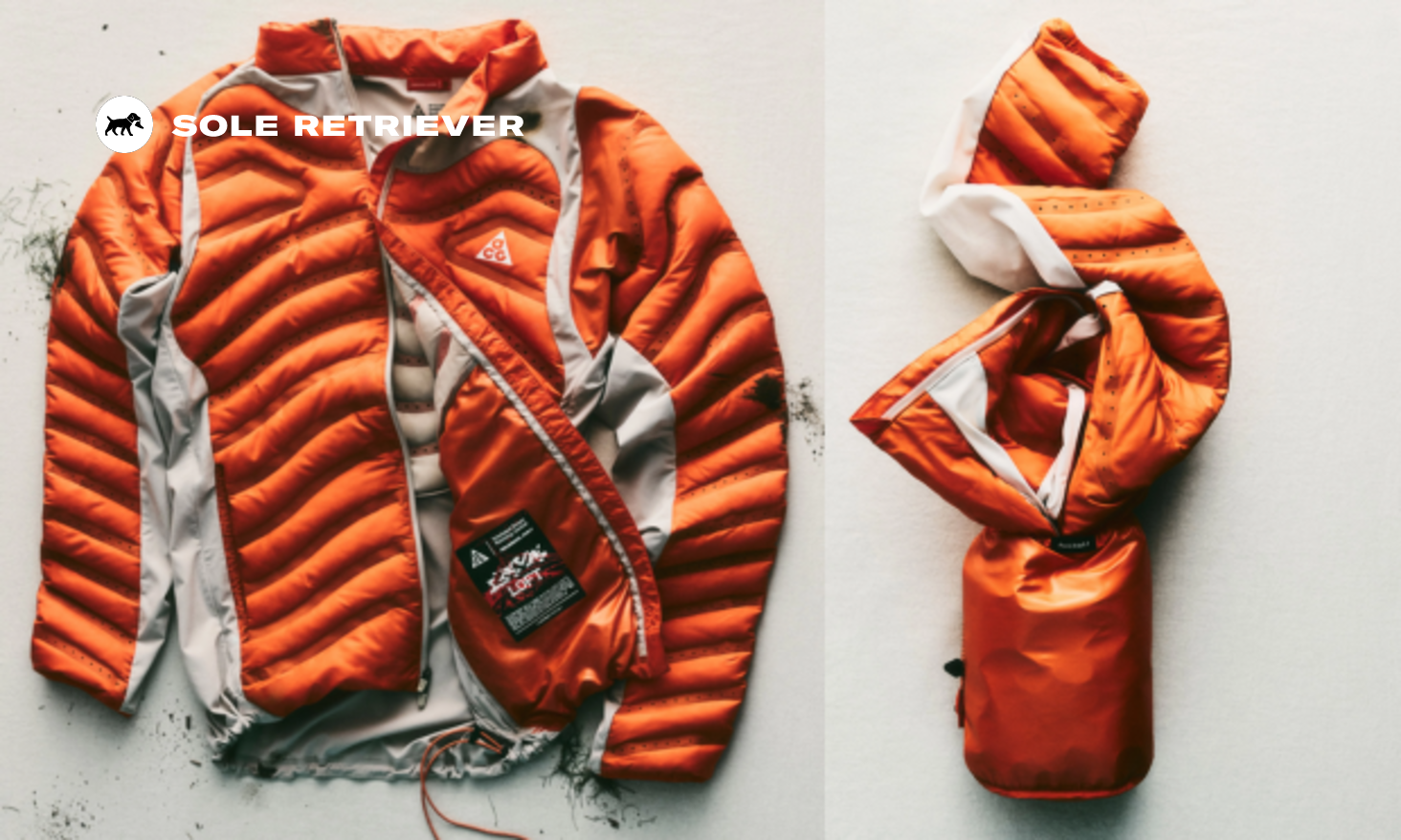 Nike ACG's Lava Loft Jacket Can Fit in the Palm of Your Hand