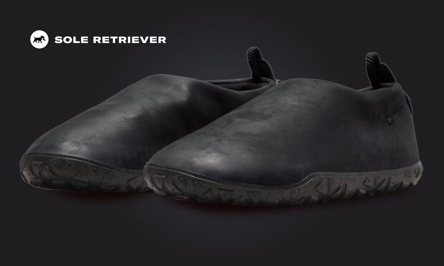 The Nike ACG Moc Premium Black Releases October 2023