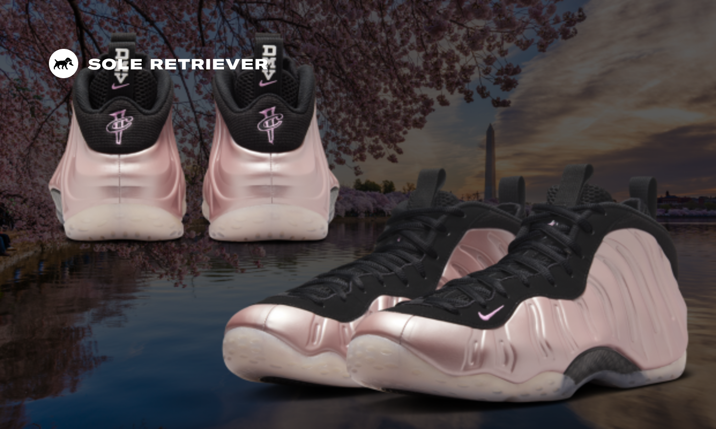 NIKE ☆ Air Foamposite One ‘DMV Cherry Blossom’ Air Foamposite One 'DMV Cherry Blossom' - Nike - HJ4187 001