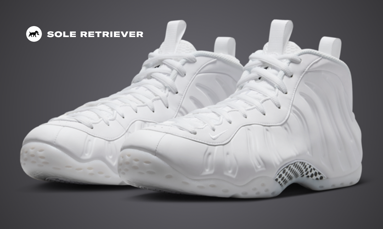 The Nike Air Foamposite One Triple White Releases June 2025