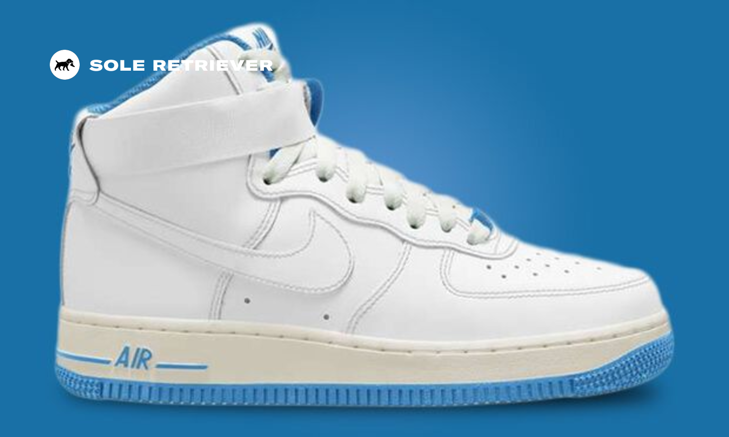 Sheed Vibes Are Prominent On The Nike Air Force 1 High White