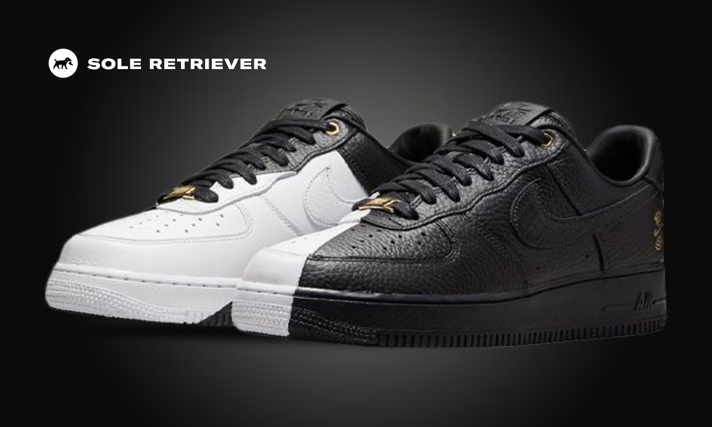 NIKE ☆ Air Force 1 Low Anniversary Edition Black×White Nike Air Force 1 Low “Anniversary Edition” – YankeeKicks Online