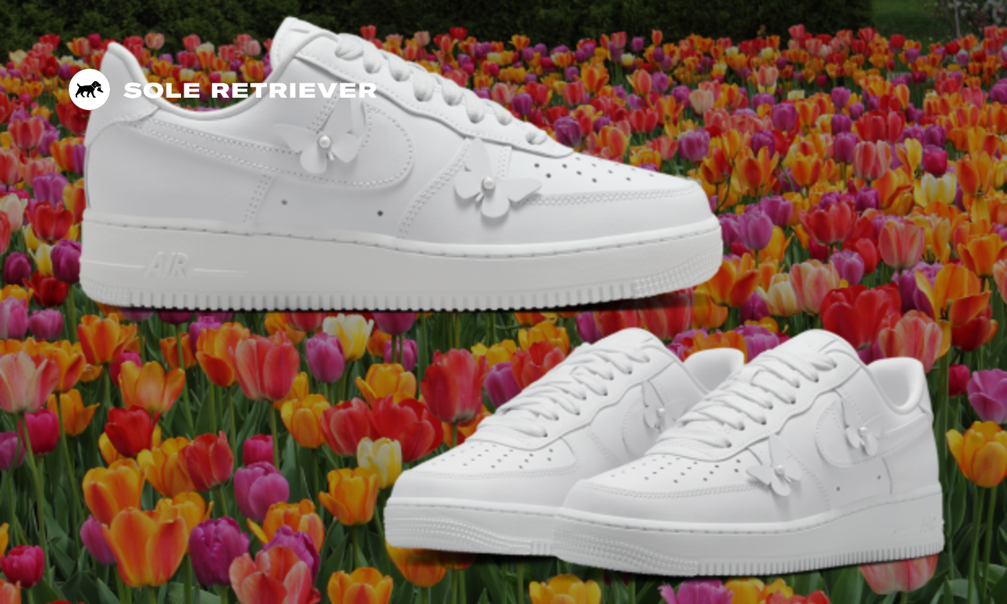 ナイキ エアフォース 1 LOW IH4480-100 AF1 蝶々 バタフライ Nike Air Force 1 Low Butterfly IH4480-100