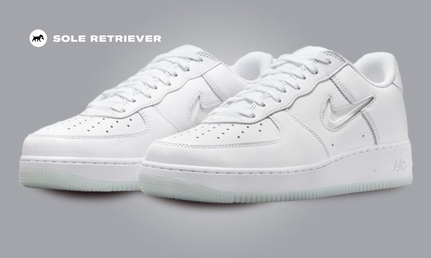Nike's Air Force 1 Low Jewel Triple White Is Immensely