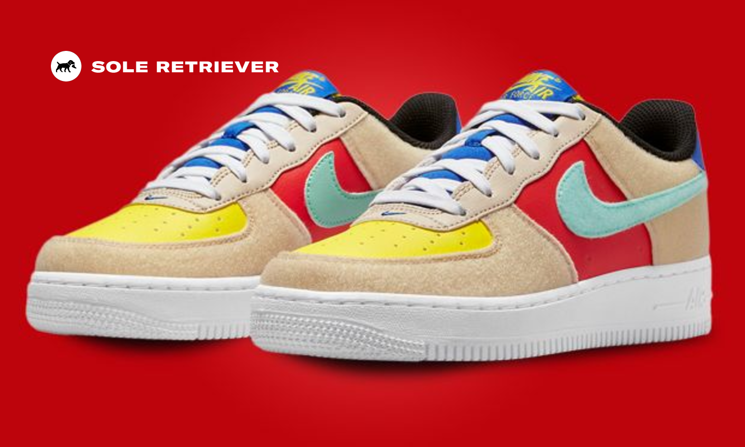 スニーカー Nike Air Force 1 Low Multi-Color Velcro SANDDRIFT FN7818-100 Nike Air Force 1 Low Multi-Color Velcro SANDDRIFT FN7818-100