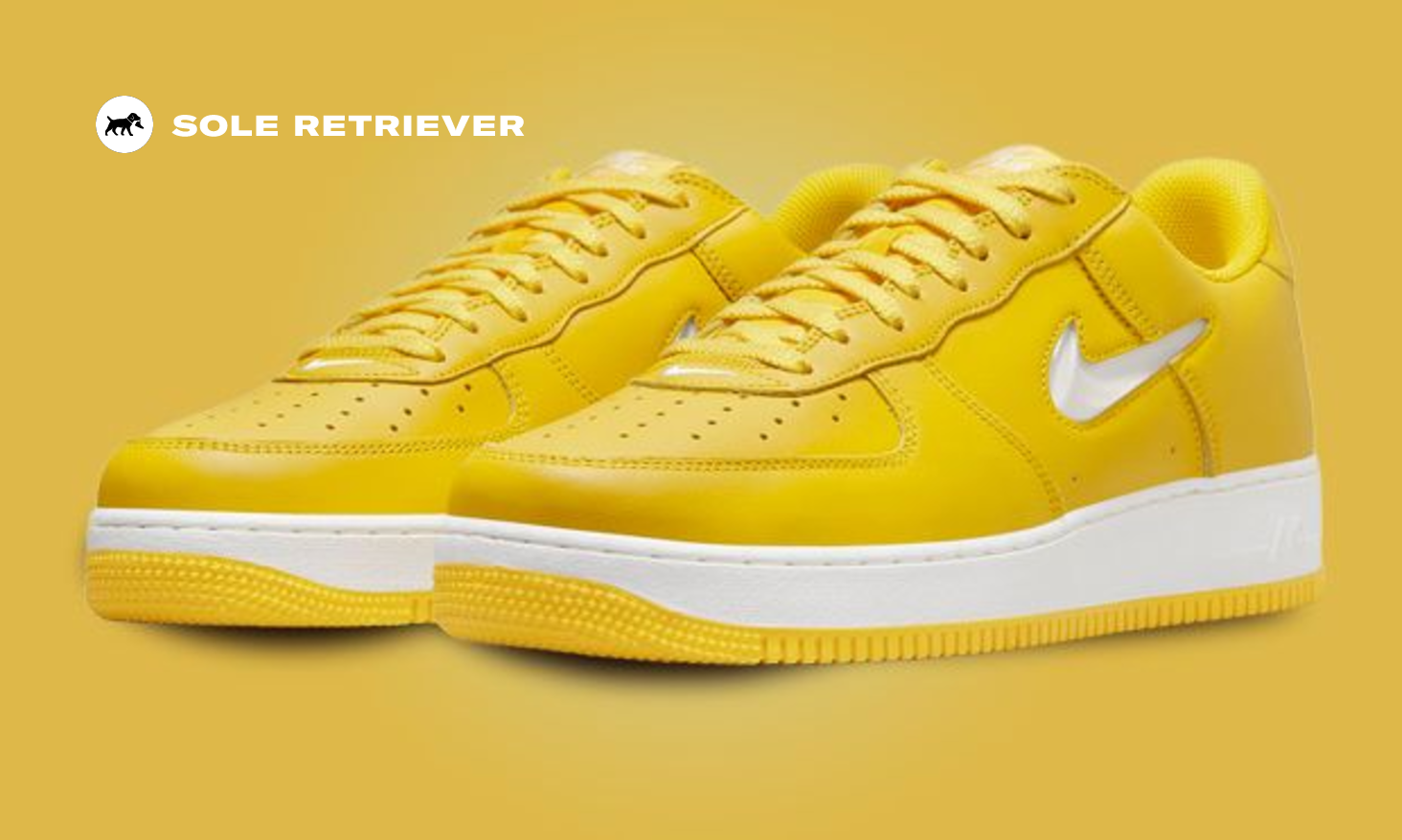 NIKE NIKELAB AIR FORCE 1 LOW AF1 イエロー
