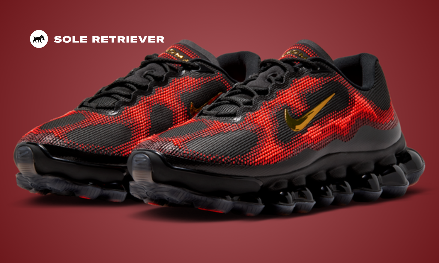 The Nike Air Liquid Max Gets a Bred Colorway