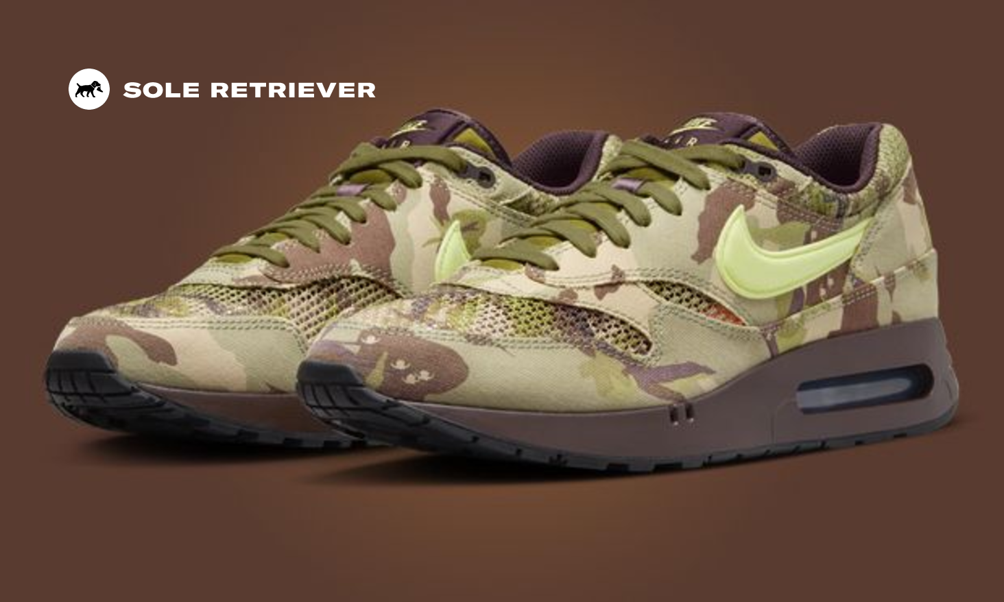 The Nike Air Max 1 '86 OG Camo Releases May 2024