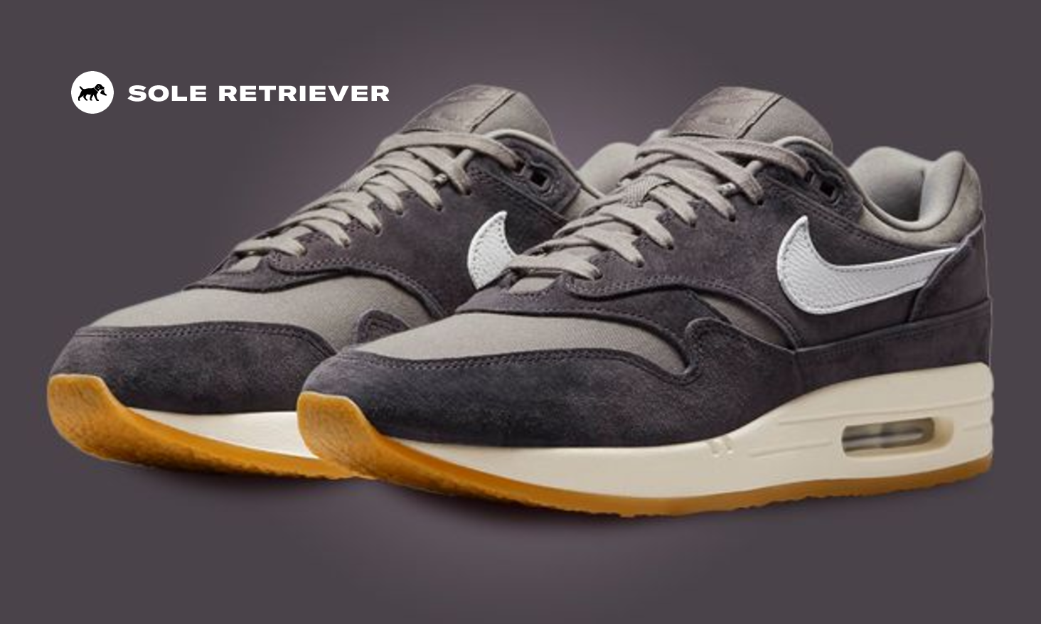【25cm】Nike Air Max 1 Crepe \"Soft Grey\" NIKE AIR MAX 1 PREMIUM CREPE SOFT GREY REVIEW & ON FEET
