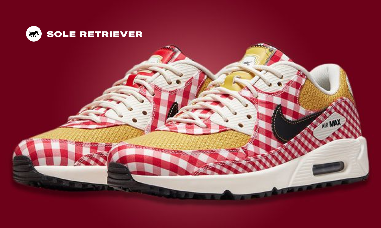 ☆人気【NIKE】☆NIKE AIR MAX 90 GINGHAM PLAID(W)☆22-26cm☆ ☆人気【NIKE】☆NIKE AIR MAX 90 GINGHAM PLAID(W)☆22-26cm
