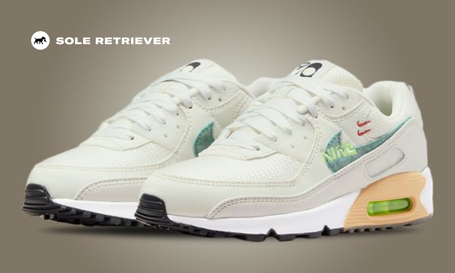 ウィメンズ Nike Air Max 90 SE Summit White Neptune Green NEW AUTHENTIC NIKE AIR MAX 90 SE 