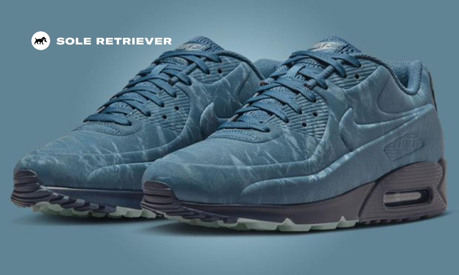 靴 NIKE AIR MAX 90 PREMIUM 'THUNDER BLUE Buy Air Max 90 Premium 'Thunder Blue' - 700155 404 | GOAT