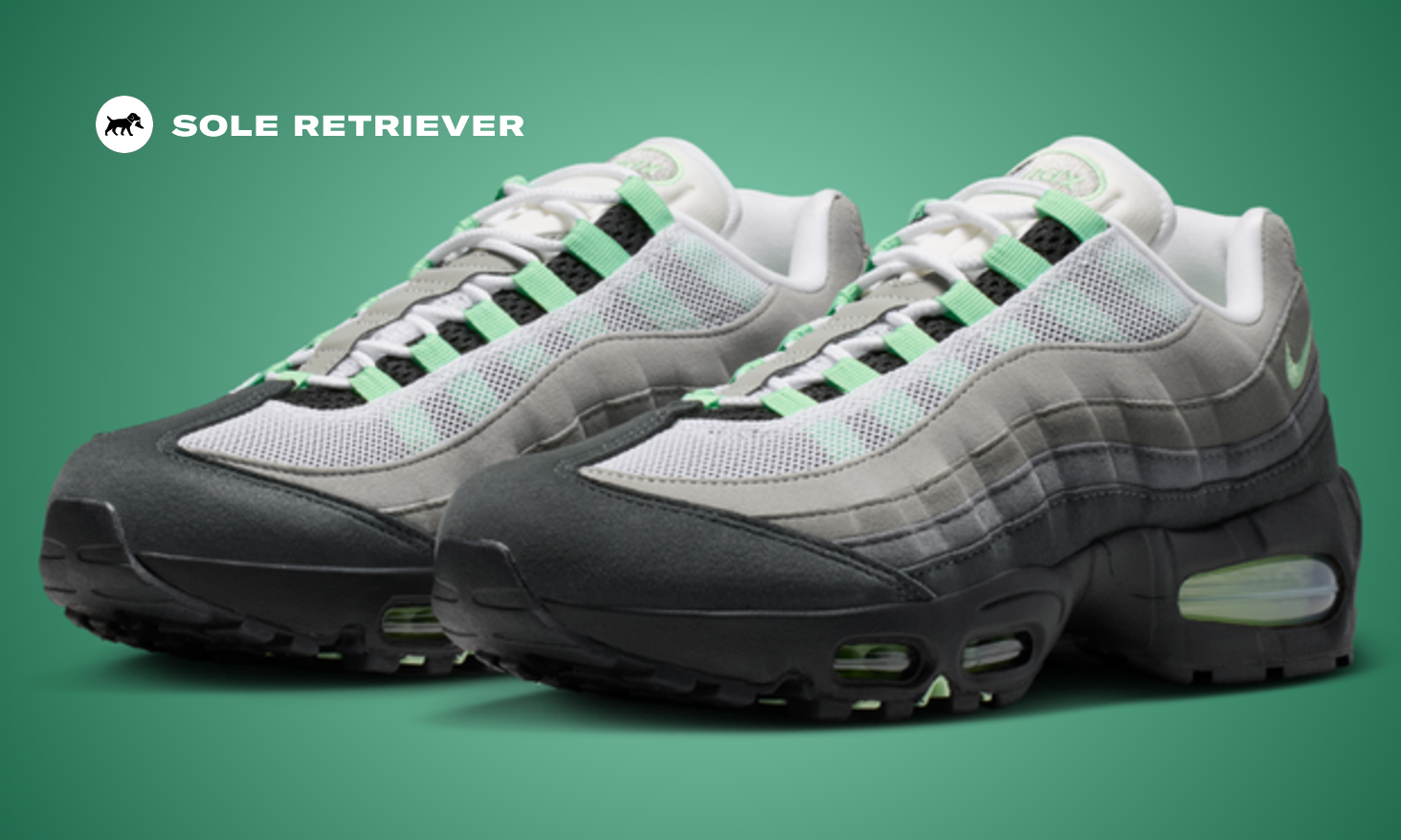 The Air Max 95 Mint from 2009 Returns in Big Bubble Form
