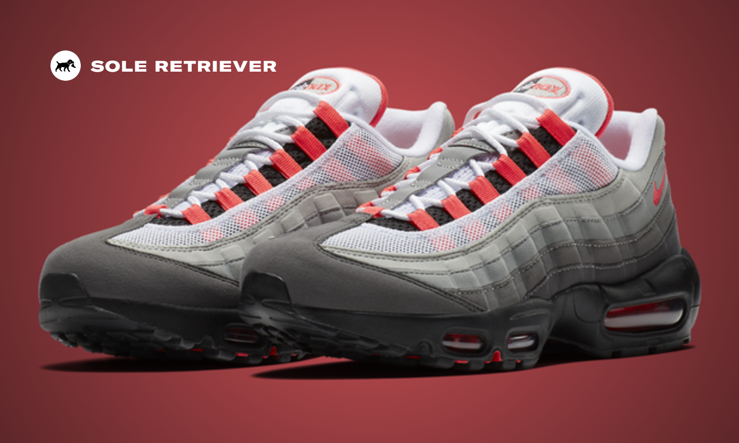 全サイズ有 Nike Air Max 95 Solar Red 22〜30㎝ The Nike Air Max 95 OG Solar Red Returns in Big Bubble Form