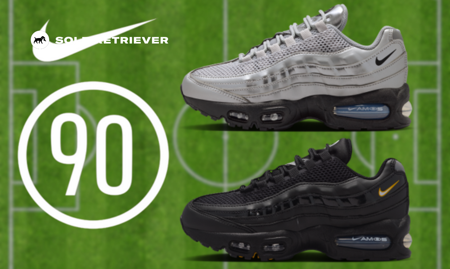 Nike is Adding Total 90 Branding to this Air Max 95 Pack