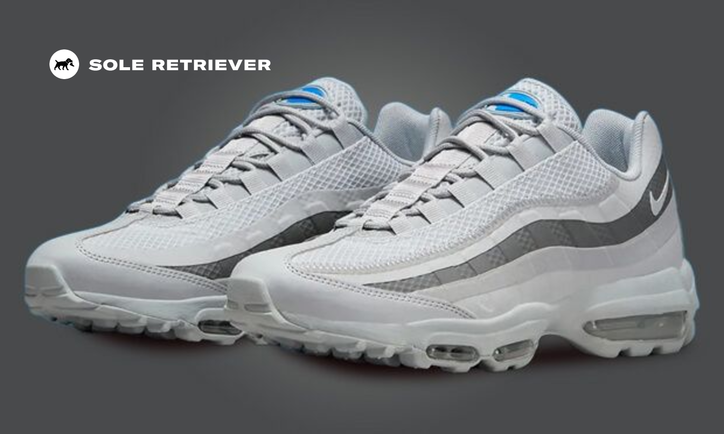 Grey and Photo Blue Grace the Nike Air Max 95 Ultra
