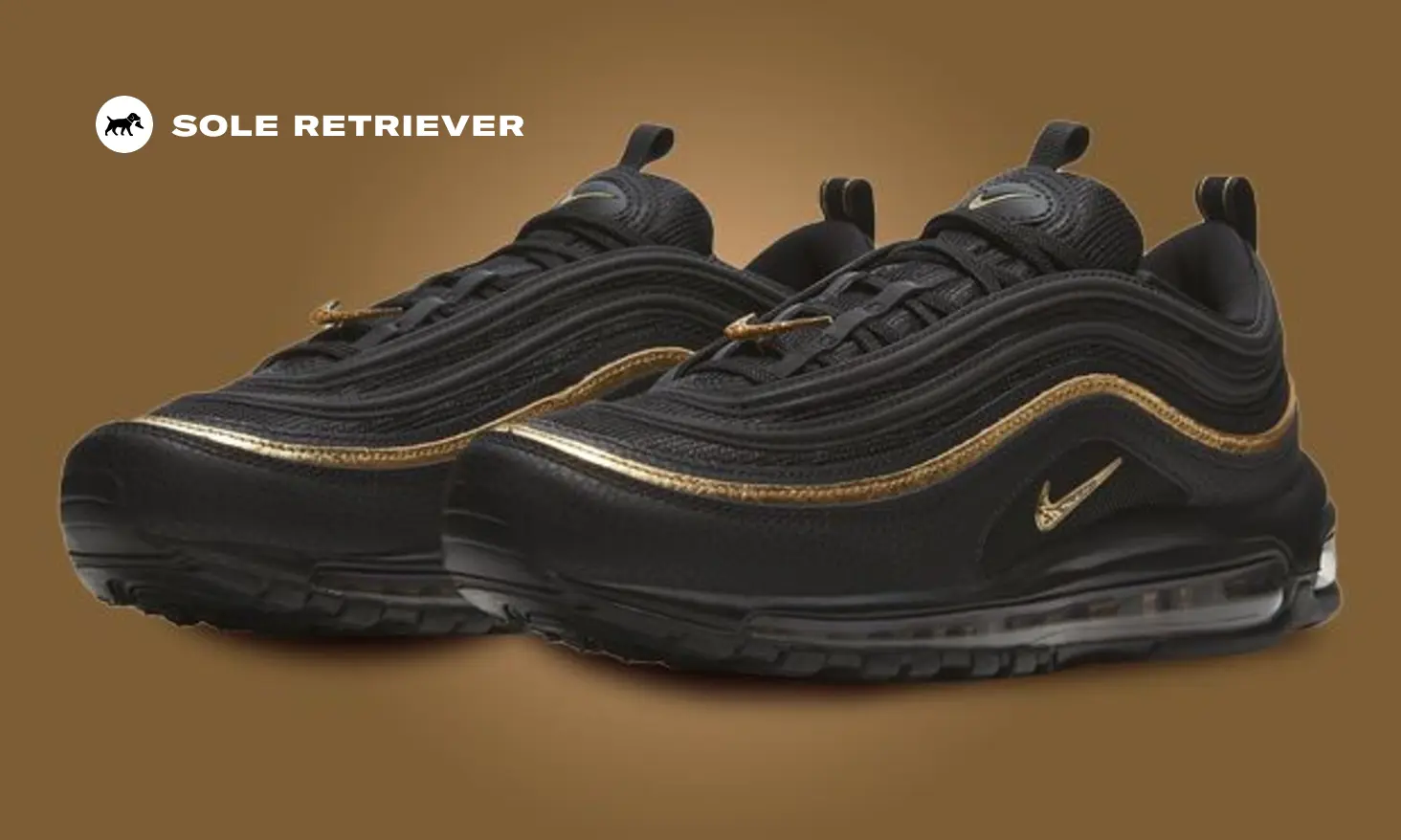 Nike Air Max 97 'Black & Metallic Gold' Release Date. Nike SNKRS