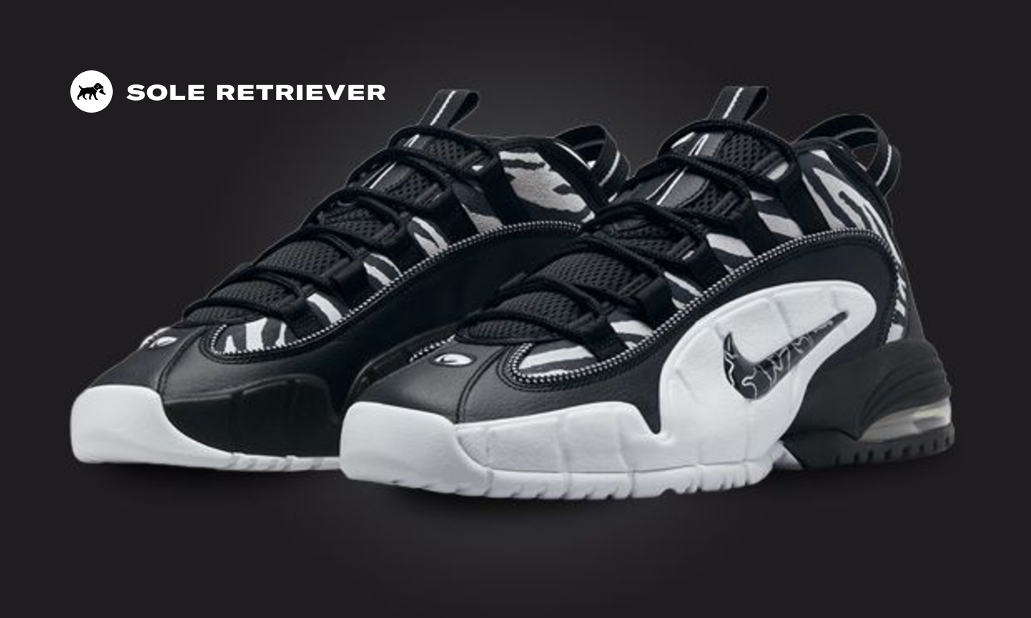 NIKE ☆ Air Max Penny 1 ‘Tiger Stripes’ Nike Air Max Penny 1 Tiger Stripes Zebra Stripes Orlando