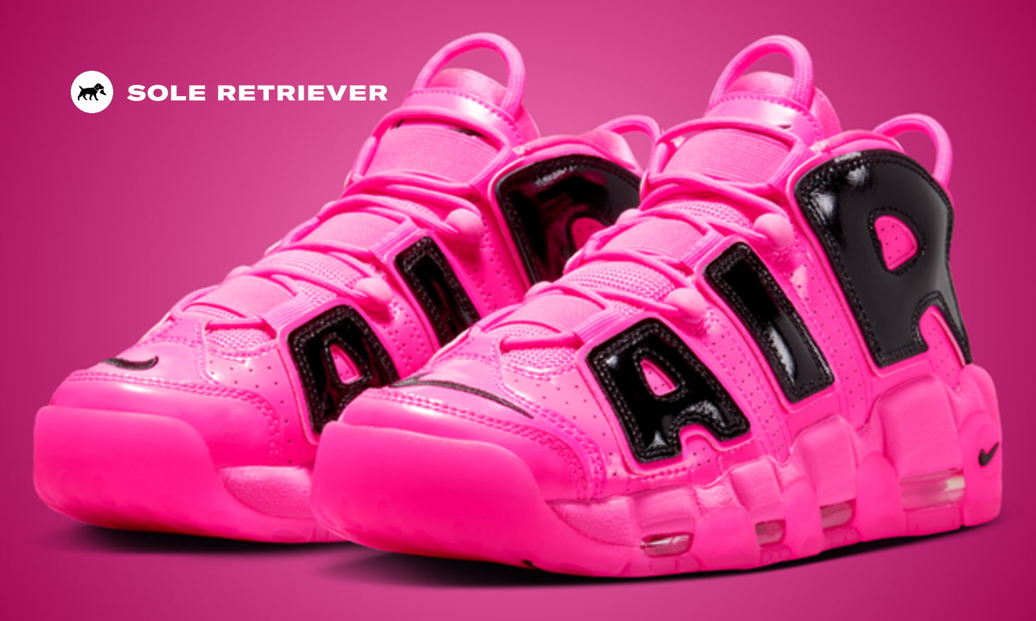The Nike Air More Uptempo Gets a Women's Exclusive in Pink Blast