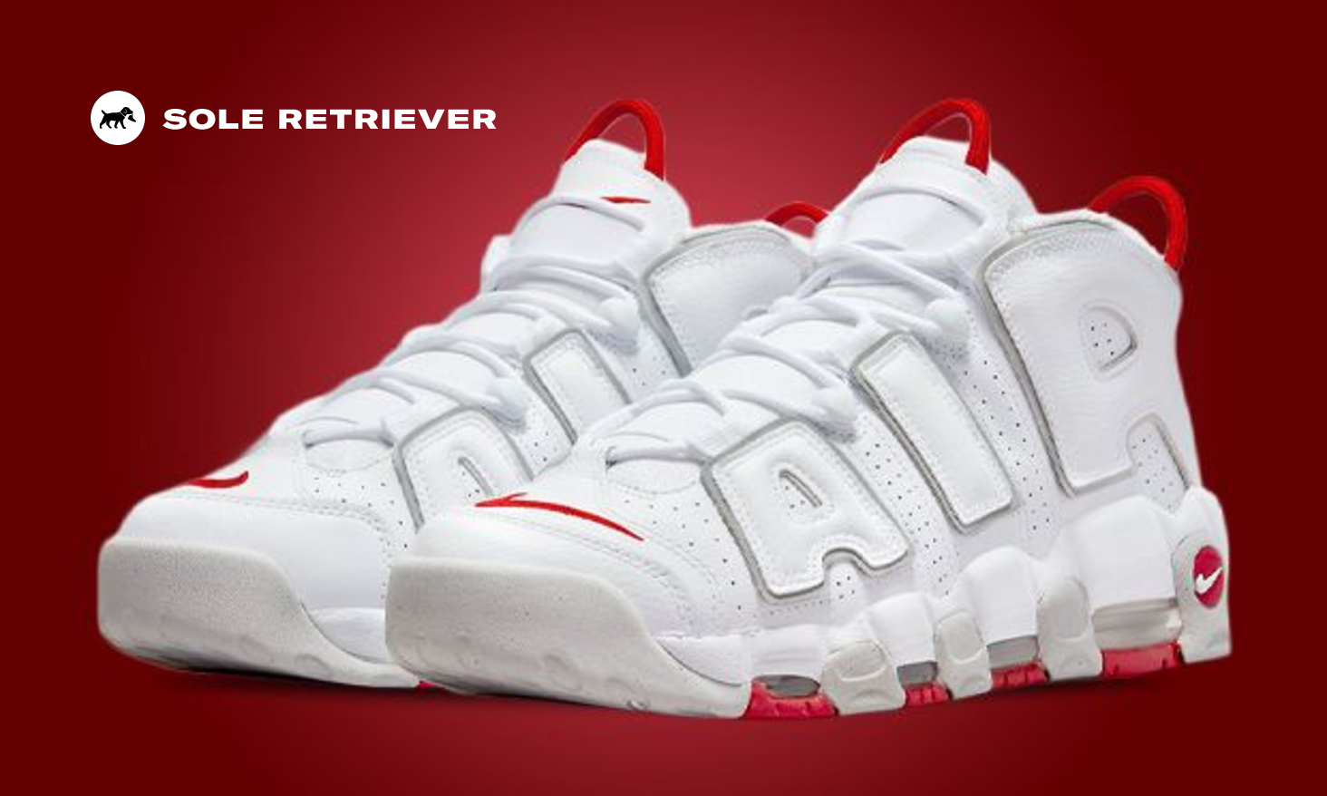 Nike Air More Uptempo ホワイト/レッド29.5cm Nike Air More Uptempo White Varsity Red Shoes 921948-102 | eBay