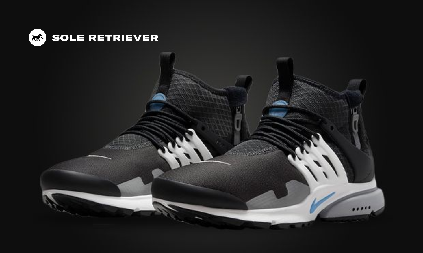 【NIKE】★AIR PRESTO MID UTILITY Nike Air Presto Mid Utility Sneakerboot 'Black & Dark Grey