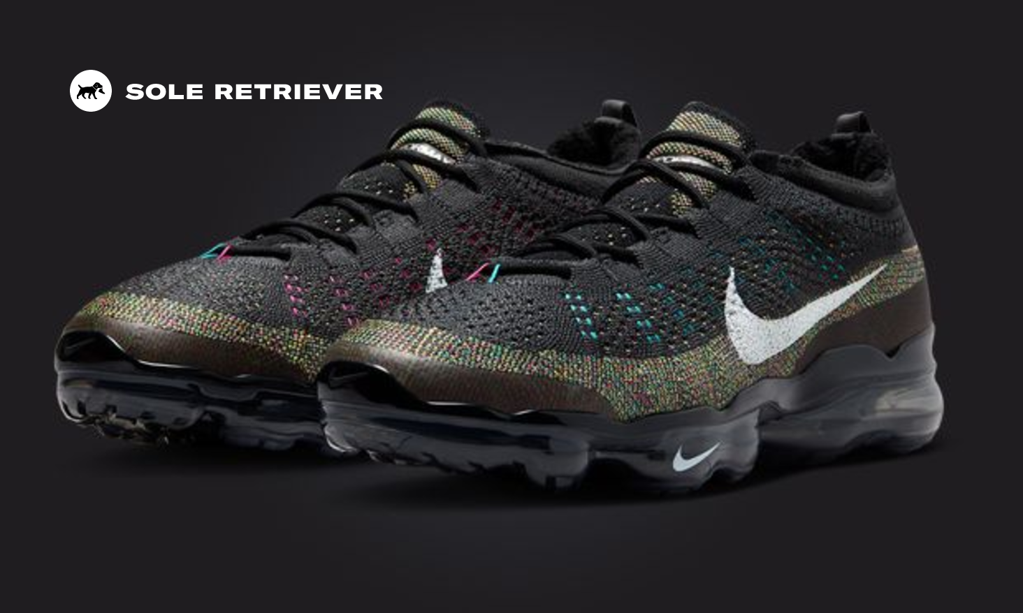 Nike Air VaporMax ブラック/マルチカラー nike-air-vapormax-2023-flyknit