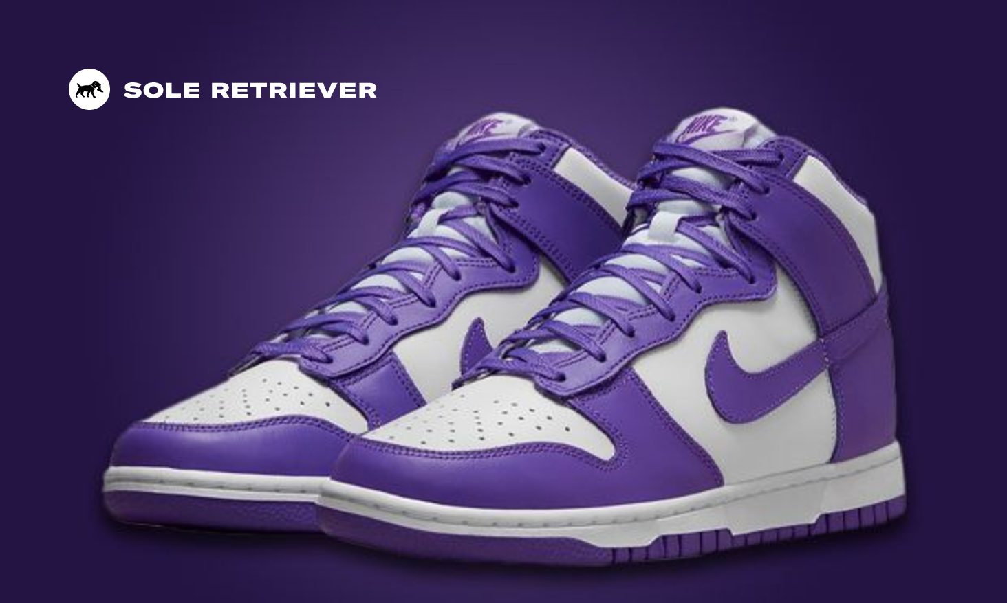 国内発送 NIKE WMNS DUNK HIGH VARSITY PURPLE 22〜29㎝ Nike WMND Dunk High Varsity Purple White DC5382-100 Women's