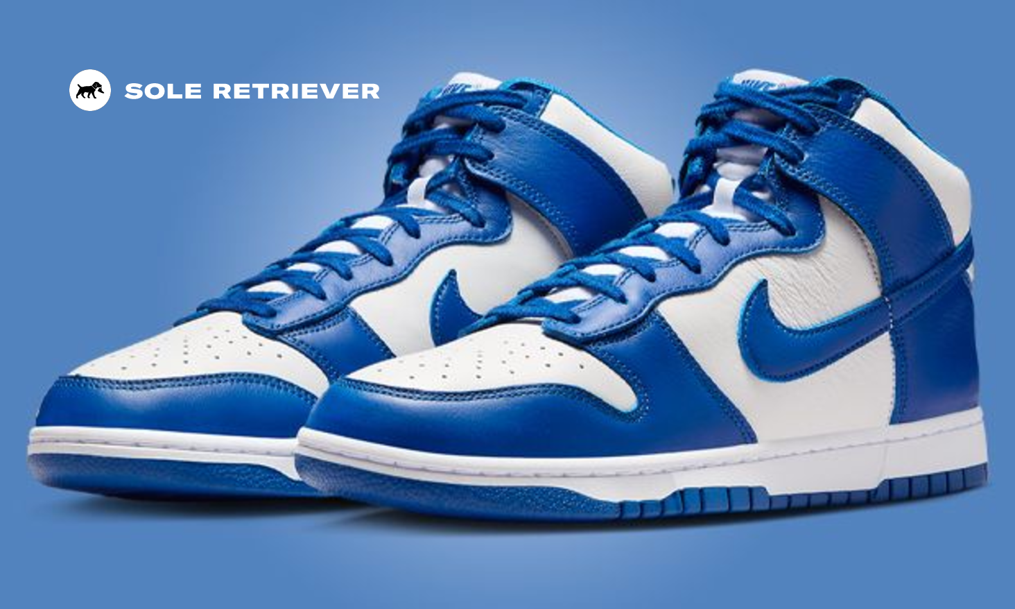 98年製 NIKE DUNK HIGH KENTUCKY  BLUE The “Kentucky” Nike Dunk High Retro Might be my Favorite