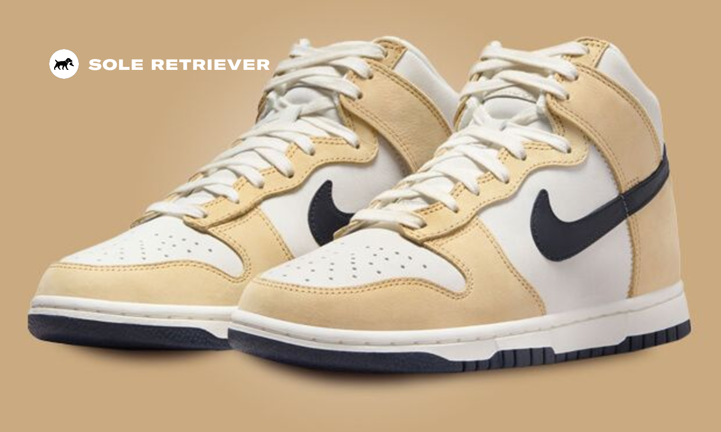 The Women's Exclusive Nike Dunk High MF Sesame Obsidian