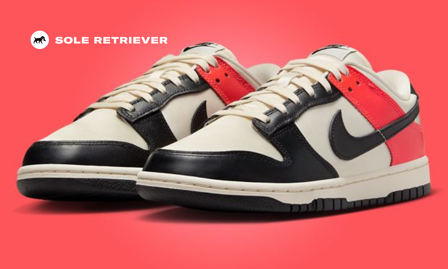 The Nike Dunk Low Black Toe Bright Crimson Releases Holiday 2024