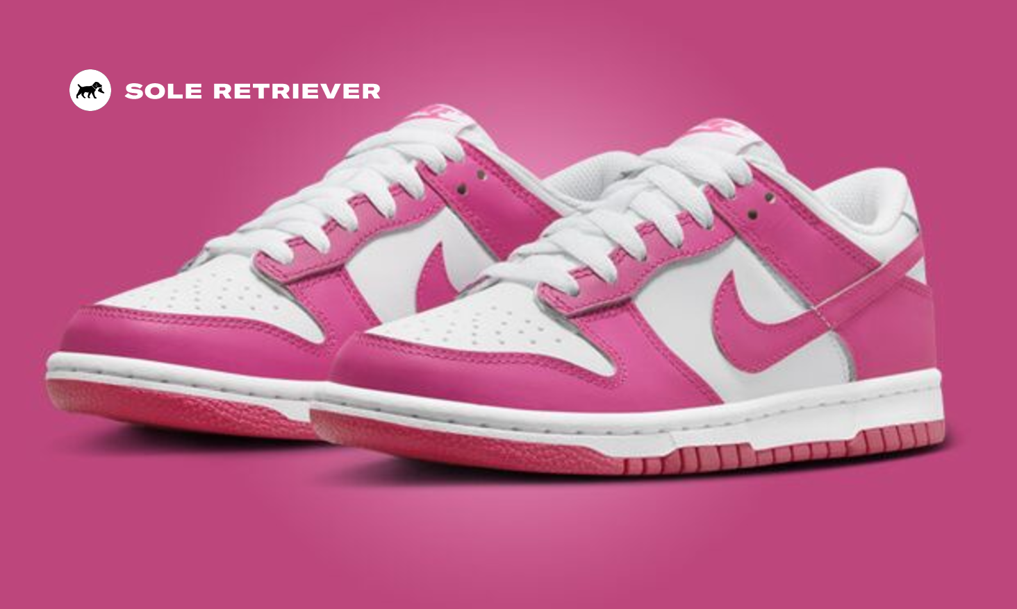The Kids Exclusive Nike Dunk Low Laser Fuchsia Releases