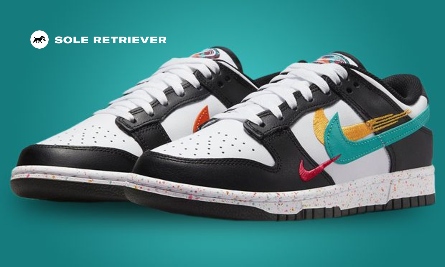 The Multi Swoosh Women's Nike Dunk Low Is Here!