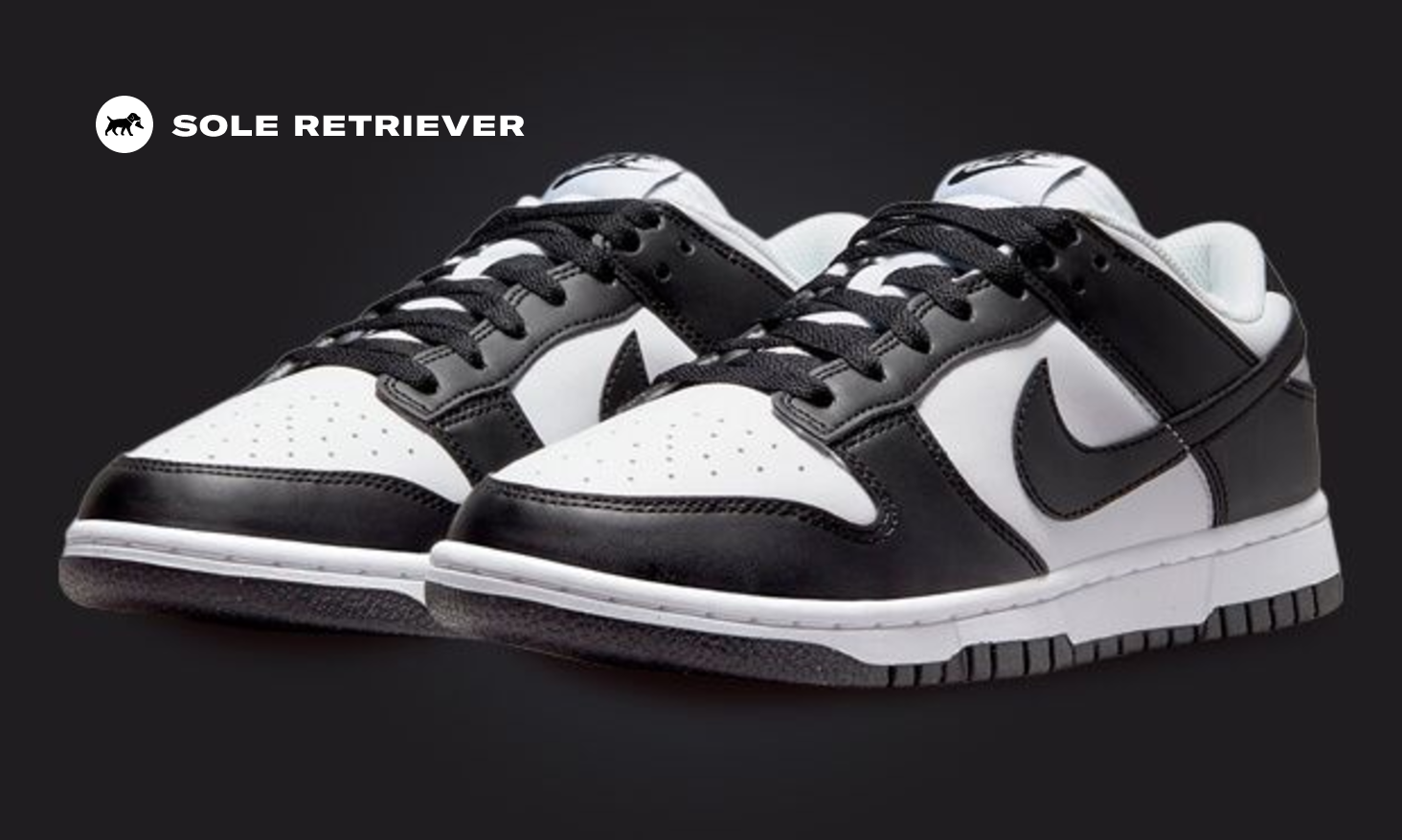 The Nike Dunk Low NN Panda Features Recycled Materials
