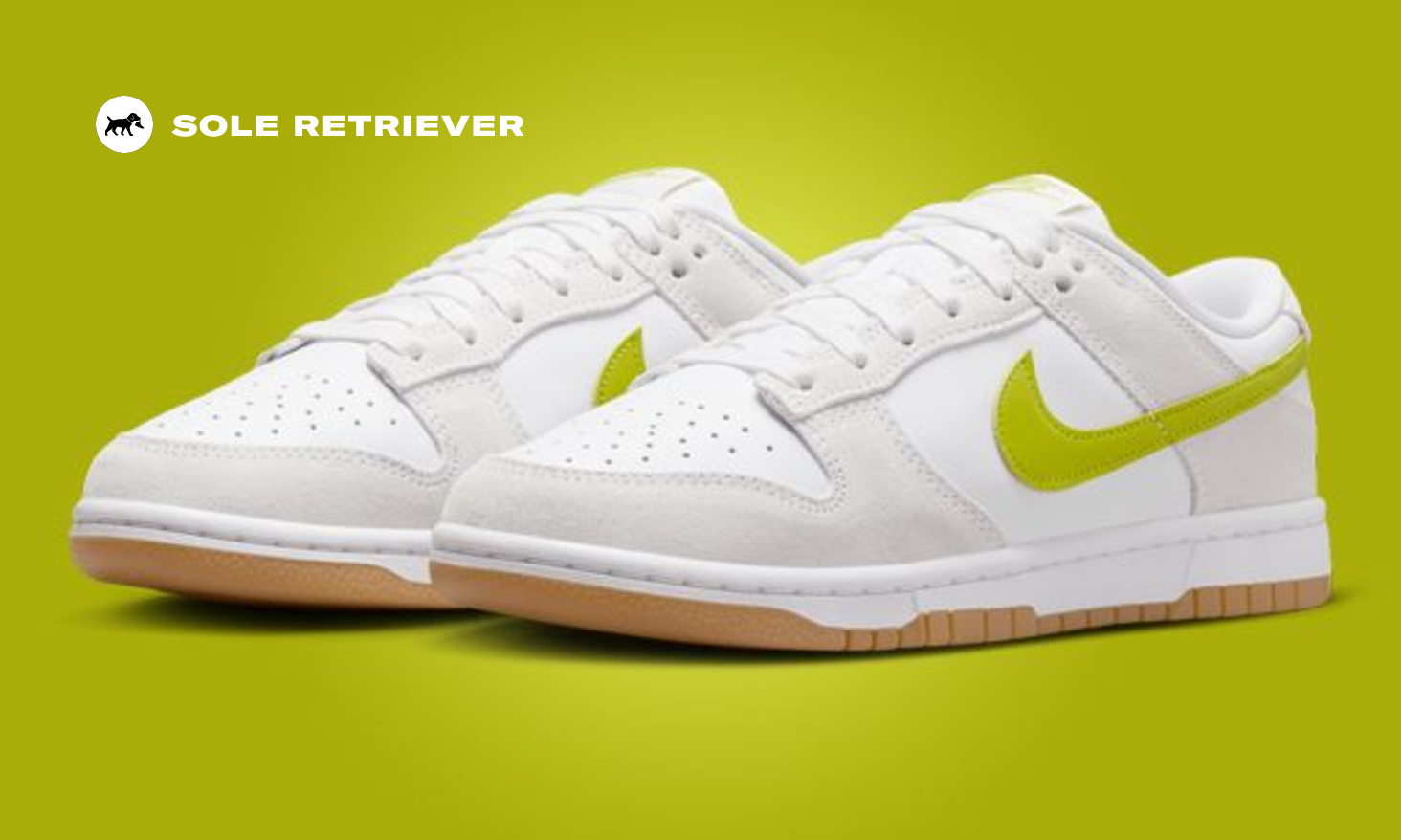 靴 Nike Dunk Low Panda White Gum Yellow nike-dunk-low-white-gum-yellow