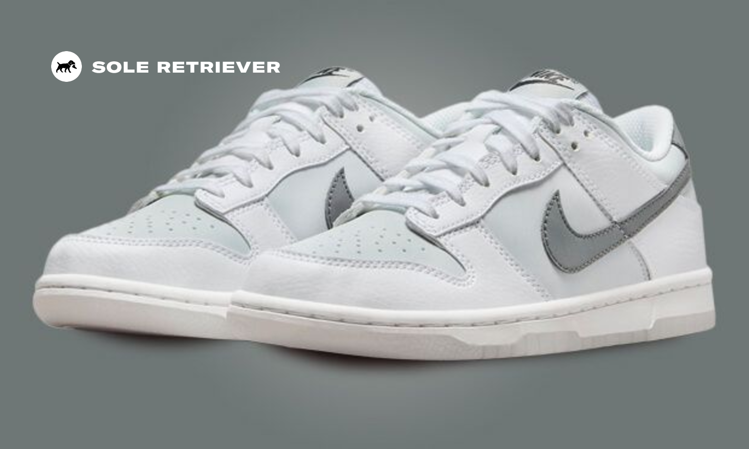 The Kids Exclusive Nike Dunk Low Football Grey Pure Platinum