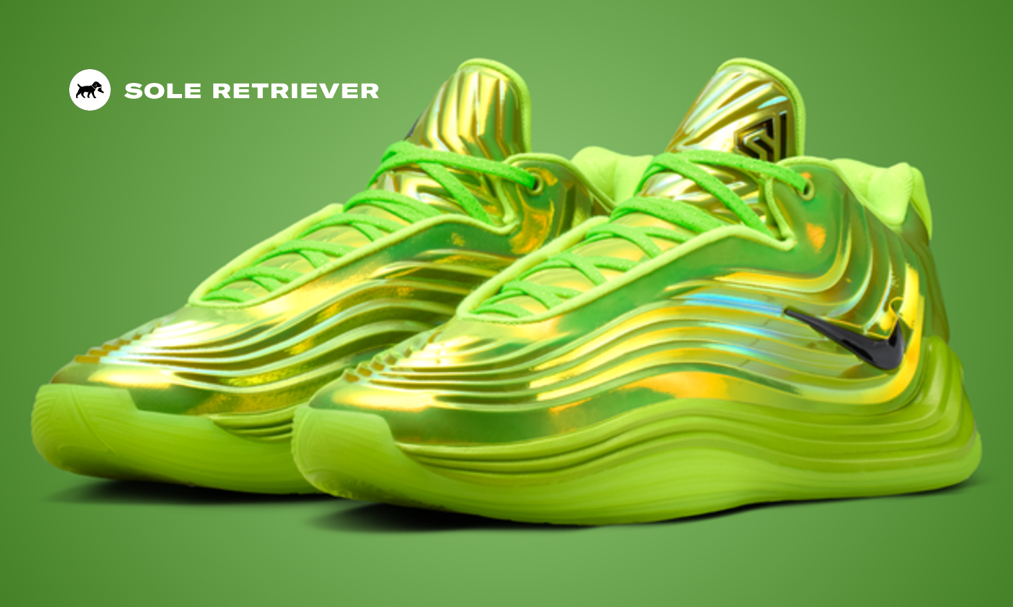 Nike Adds Wings to the Metallic Green Giannis Freak 7 All-Star