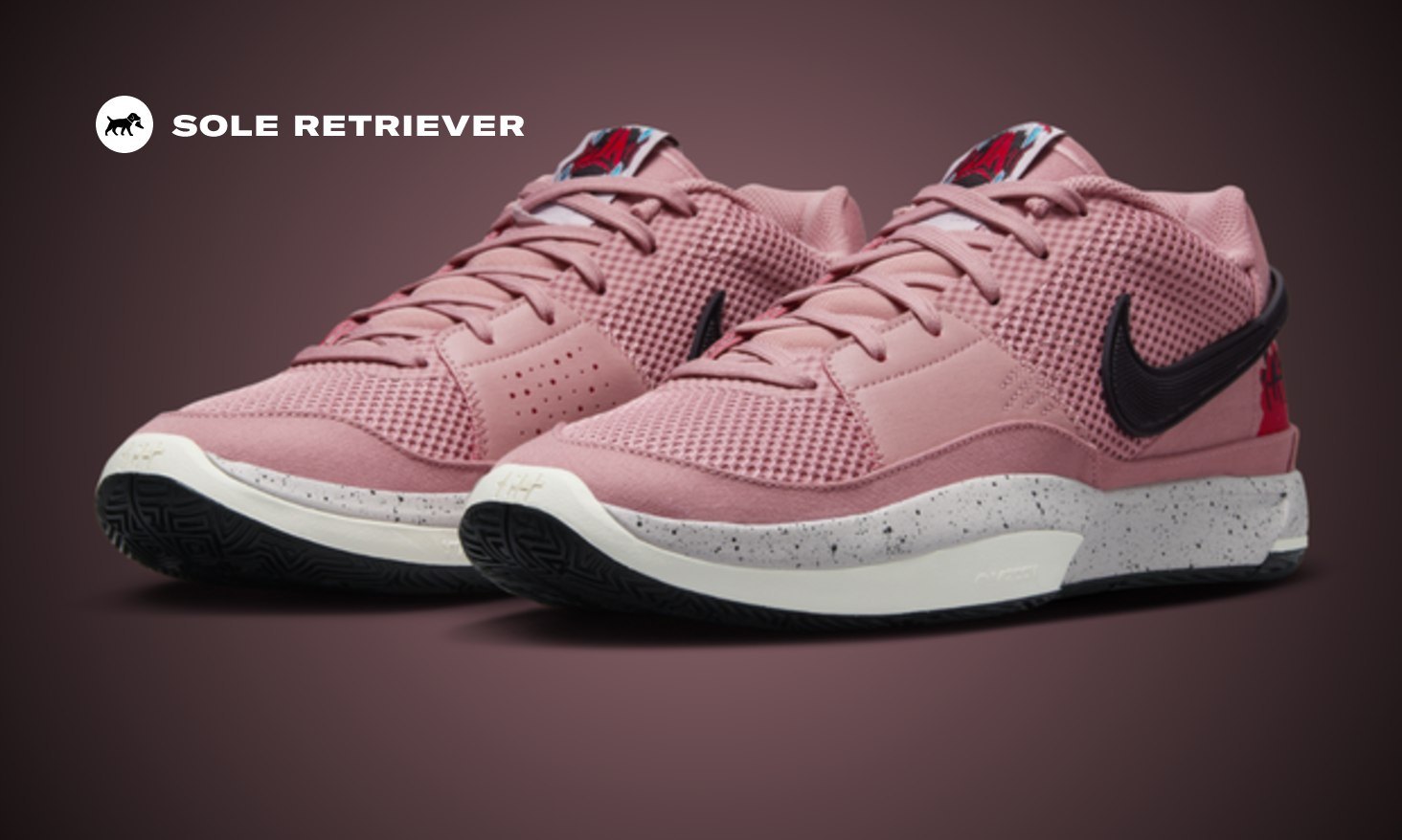 NIKE JA1 “Red Stardust” 27.5 The Nike Ja 1 Red Stardust Releases Spring 2024