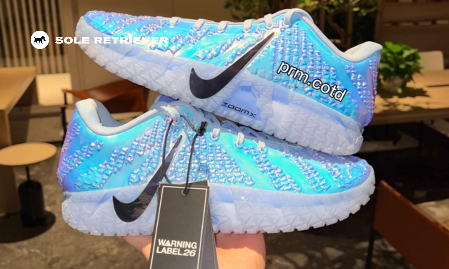 Seizure Warning: Nike Shines in Shimmery Blue on Ja 3 All-Star