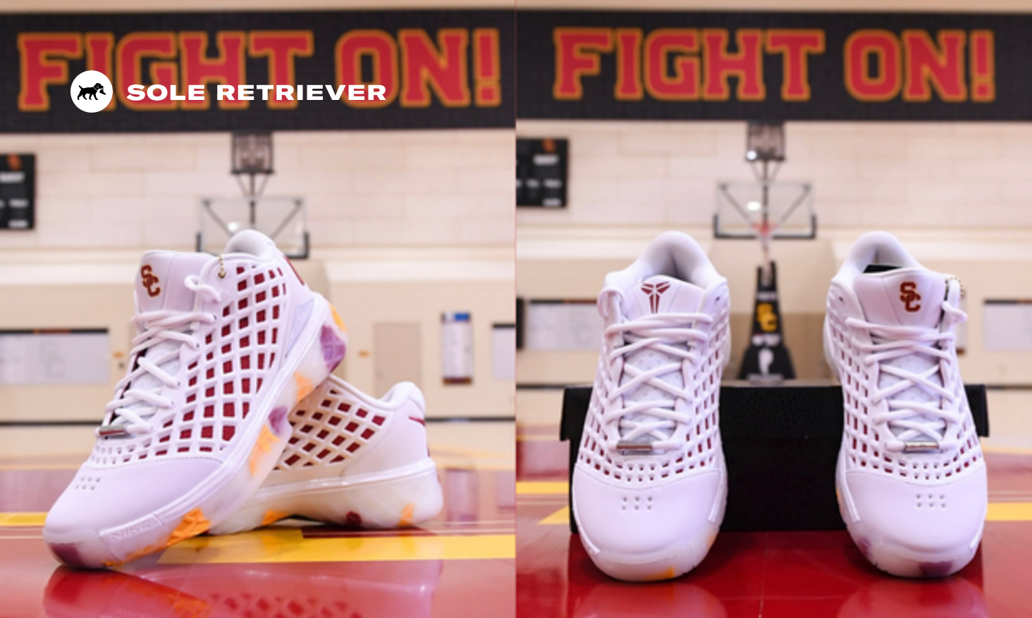 USC Women's Basketball Debuts a Nike Kobe 3 Low Protro PE for