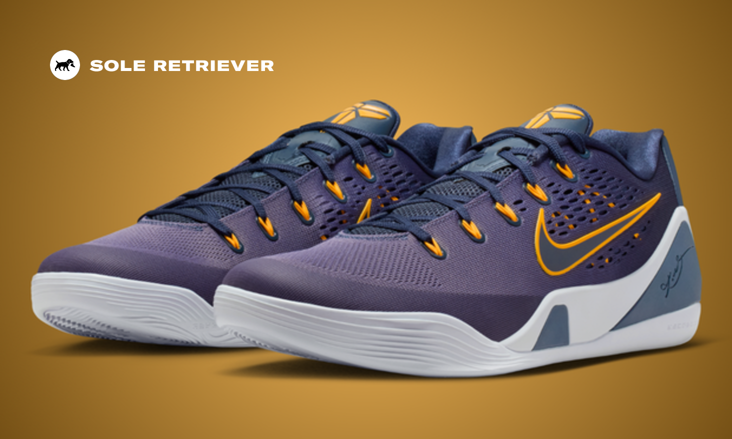 The Nike Kobe 9 EM Low Protro Blue Thunder Goes Gradient