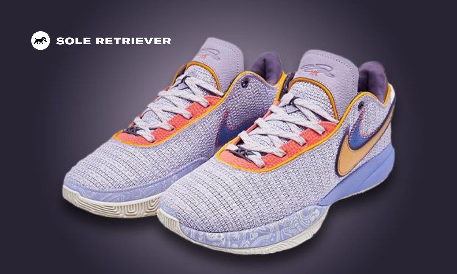 This Nike LeBron 20 Comes In Violet Frost