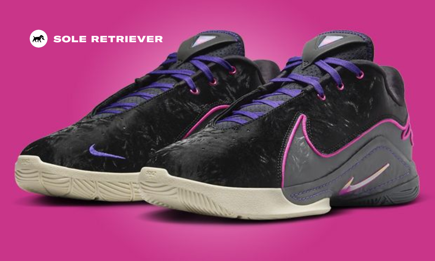 The Nike LeBron 22 Blacklight Releases December 2024