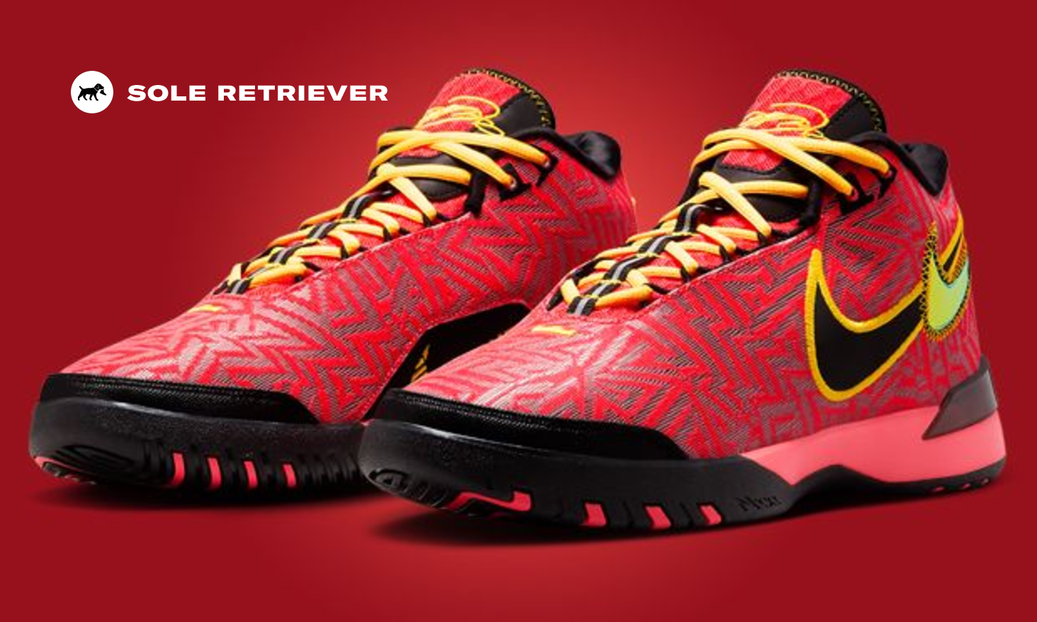 The Nike LeBron NXXT Genisus Bright Crimson Sundial Releases