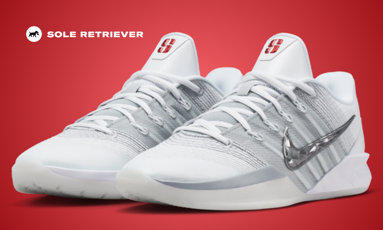 Nike Sabrina 3 “Me vs. Me” is a Clean Mix of White, Grey, and